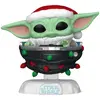 Image de Funko Figurine Pop Star Wars Mandalorian Holiday Grogu Pram