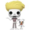 Image de Funko Figurine Pop The Nightmare Before Christmas Jack avec Zero