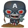 Image de Funko Figurine POP Marvel Zombies Captain America - Multicolore