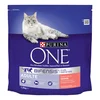 Image de 1,5kg Adulte saumon céréales complètes PURINA ONE - Croquettes pour chat