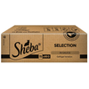 Image de 72x85g Sheba Sachet portion Selection in Sauce Variation Volaille Nourriture pour chats humide