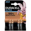 Image de 4 Piles AAA Duracell Ultra Power