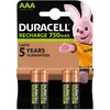 Image de Duracell Recharge Plus (4 pcs, AAA, 750 mAh), Batteries + piles