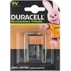 Image de Duracell Recharge Ultra (1 pcs, 9V Block, 170 mAh), Batteries + piles