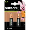 Image de Pack de 2 Piles rechargeables type AA Duracell Recharge Ultra 2500 mAh