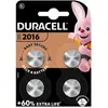 Image de Duracell PACK4 SPE 2016 (4 pcs, CR2016), Batteries + piles