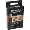 Image de Duracell Optimum Pack de 4 piles AA (4 pcs, AA), Batteries + piles