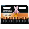 Image de Pack de 12 Piles alcalines Duracell Optimum MN2400 AAA 1,5V Noir et Orange