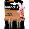 Image de Duracell Plus (4 pcs, AAA, 1175 mAh), Batteries + piles