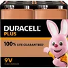 Image de Duracell MN1604 Plus Pile 6LR61 (9V) alcaline(s) 9 V 4 pc(s)
