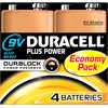 Image de Duracell Plus de pouvoir (4 pcs, 9V Block), Batteries + piles
