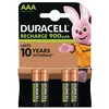 Image de Duracell 4 Pile Rechargeable 900 Mah Aaa Lr3 - Pack De 4 - Duracell
