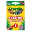 Image de CRAYOLA - 8 - LOISIR CRÉATIF - 8 CRAYONS CIRE CRAYOLA