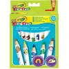 Image de Crayola, Écriture + dessin, Mini Kids - Stylo épais (8x)
