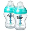 Image de Pack de 2 biberons Tommee Tippee Anti-colique avancé 260 ml