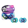 Image de Lot de 2 sucettes closer to nature nuit 18-36m - tommee tippee