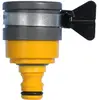 Image de Hozelock, Raccord de tuyau + connecteur de tuyau, Raccord robinet rond mélangeur (Adaptateur de robinet, 24 mm)