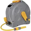 Image de Hozelock, Rangement du tuyau d'arrosage, Kompakte 2-in-1-Schlauchtrommel (25 m)