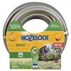 Image de Tuyau d’arrosage Hozelock Select anti UV gris bandes 3D jaunes 19mm 50m
