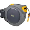 Image de Hozelock, Rangement du tuyau d'arrosage, Enrouleur de tuyau d'arrosage Flow Max Box mural 30m (28 m)