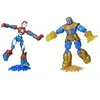 Image de Marvel figurines Avengers Dualpack Iron Patriot/Thanos 4-pièces
