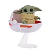 Image de Enfant Grogu Animatronique et sa Poussette Flottante Star Wars The Mandalorian Hasbro Multicolore