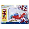 Image de Figurine Spidey And His Amazing Friends avec Moto
