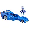 Image de PJ Masks Power Heroes Super chat, véhicule Catboys, lumières, bruits, jouets préscolaires f