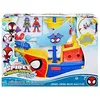 Image de Figurine Spidey And His Amazing Friends Marvel Wate Webs Bateau de pirates Bulles et toiles
