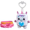 Image de Nano-Mals, Filles, Porte-clés, Hasbro Meadowmist das Einhorn elektronisches Fidget-Tierchen, Multicolore