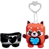 Image de Nano-Mals, Filles, Porte-clés, Hasbro Pamanda der rote Panda elektronisches Fidget-Tierchen, Rouge