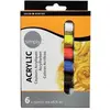 Image de Daler-Rowney, Peinture loisirs créatifs, Peinture acrylique Simply 12ml 6er-Set (12 ml)