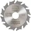 Image de DeWalt, Lame de scie, Fraises à rainurer HM (pour fraisage de chevilles à lamelles)/ DT1306Epaisseur de la lame : 4.0mm /