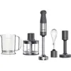 Image de Kenwood Triblade XL+ HBM60.307GY, Mixeur plongeant, Noir, Argent