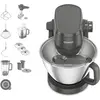 Image de Kenwood Food processor KHC30.070GY, 1000 W, Robot ménager, Argent, Gris