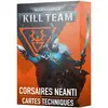 Image de Games Workshop Warhammer 40k - Kill Team Datacards Corsaires Neantis (Fr) (2024)