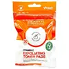 Image de Nettoyant pour le visage, Tampons toniques exfoliants à la vitamine C (Exfoliant nettoyant)