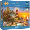 Image de Gibsons Puzzle 500 pièces Lighthouse Island (500 pièces)