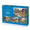 Image de Puzzle FLORA & FAUNA GIBSONS Multicolore