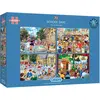 Image de Gibsons Puzzle School Day 4x500 pièces (500 pièces)