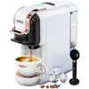 Image de HiBREW Machine à Café Cafetière Multi Capsules 5 en 1 Froide et Chaude Pression 19 Bars Café Moulu Arrêt Automatique Blanc