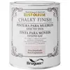 Image de Bruguer, Peinture loisirs créatifs, Finition craie pour meubles rose (750 ml)