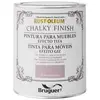 Image de Bruguer, Peinture loisirs créatifs, Peinture pour meubles finition craie rose sauvage (750 ml)