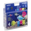 Image de Pack de cartouche d'encre Brother lc1000 4 couleurs