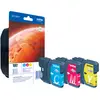 Image de Inkadoo, Cartouche d'impression, Brother LC-1100HYRBWBP Cartouche d'encre MultiPack CMY 750 pages ISO/IEC 24711 UE=3 (C, M, Y)