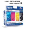 Image de Brother LC1100HY Cartouches d'encre Multipack Coul