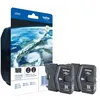 Image de Brother LC985 Twin-Pack - Pack de 2 - noir - original - blister avec alarme acoustique / électromagnétique - cartouche d'encre - pour Brother DCP-J140W, DCP-J315W, DCP-J515W, MFC-J410