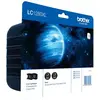 Image de Inkadoo, Cartouche d'impression, Brother LC-1280XLBKBP2DR Cartouche d'encre noire pack de 2 400 pages ISO/IEC 24711 9 ml UE=2 (CF)