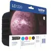 Image de Brother LC1220VALBP - Pack de 4 - noir, jaune, cyan, magenta - original - blister - cartouche d'encre - pour Brother DCP-J525W, DCP-J725DW, DCP-J925DW; MyMio MFC-J825N