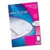 Image de Office Star - Blanc - 63.5 x 38.1 mm 2100 étiquette(s) (100 feuille(s) x 21) étiquettes